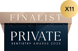 Private Dentistry Awards 2025 — Finalist (x11)