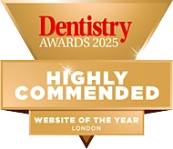 Dentistry Awards 2025 — Highly Commended, Website of the Year London