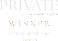 Private Dentistry Awards 2025 — Winner, Website of the Year London